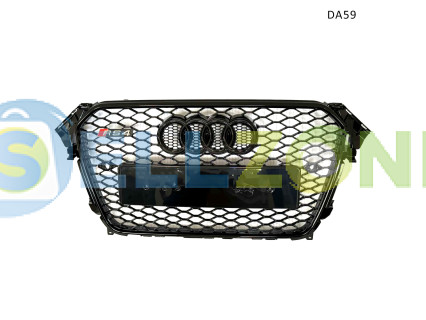 Μπροστινή μάσκα RS για Audi A4 B8.5 Honeycomb 2012-2015 - DA59